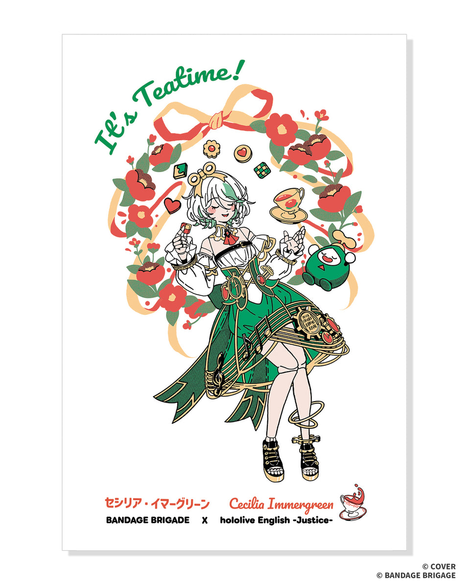 PREORDER] It's Teatime! Postcard – Bandage Brigade