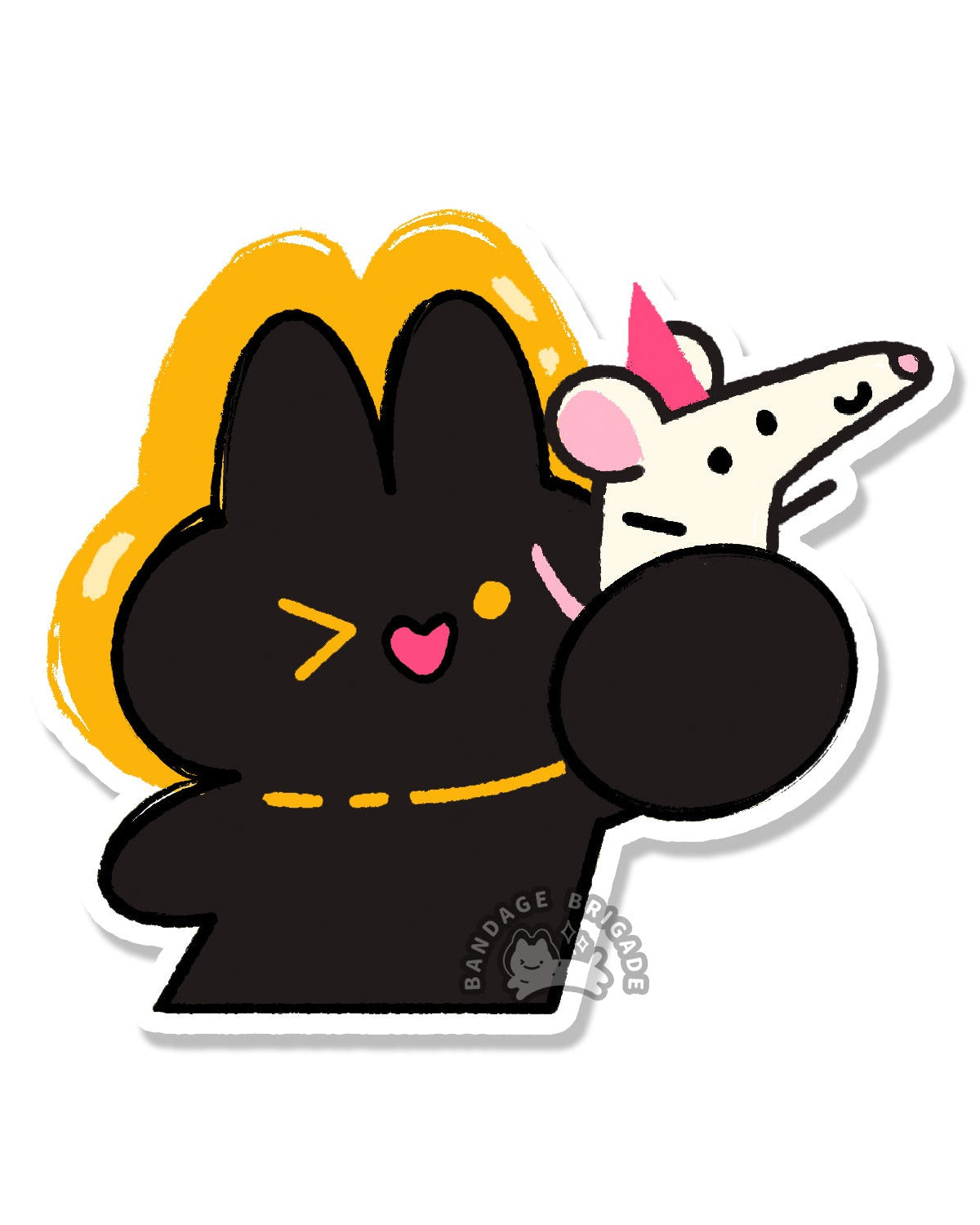 Bean and Rat Decal – Bandage Brigade