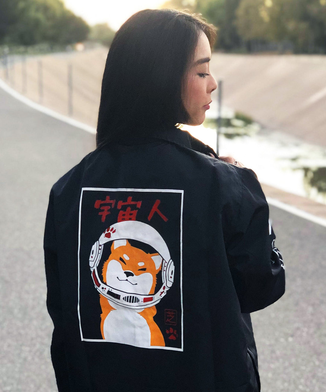 Astro Shiba Windbreaker – Bandage Brigade