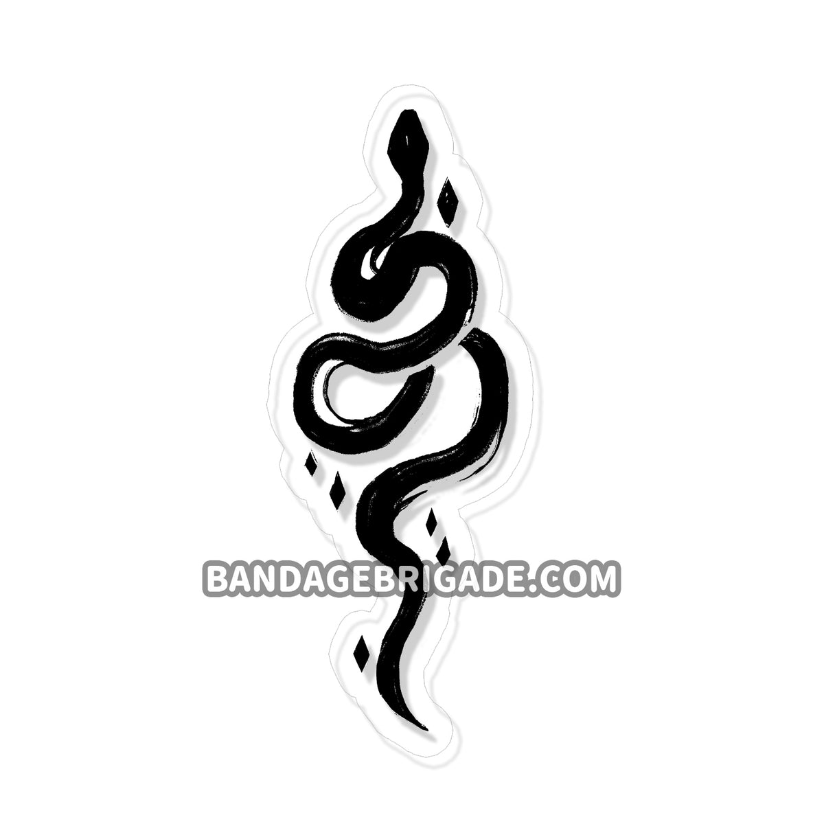 Snake King's Snake Sticker – Bandage Brigade